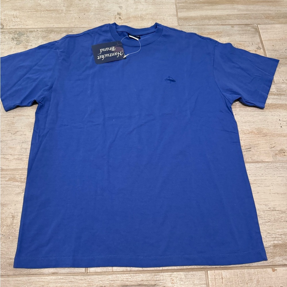 Royal Blue Nantucket Blend T-Shirt Size Medium